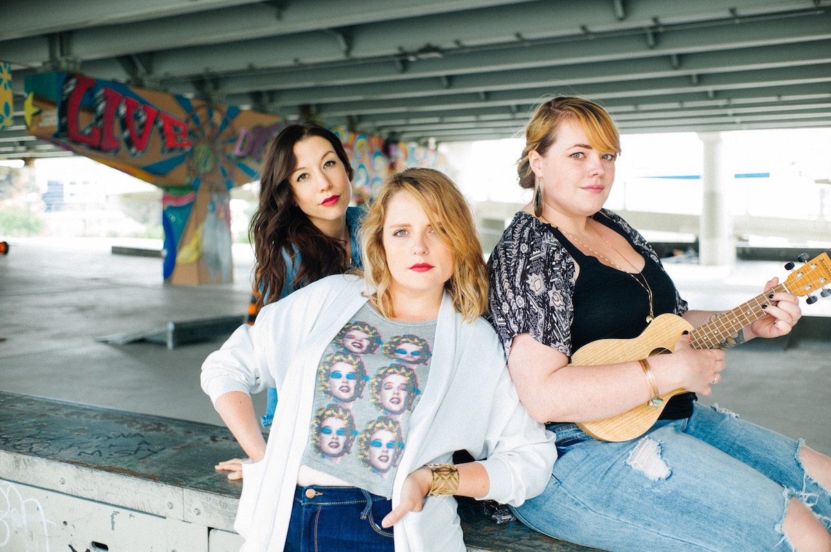 The Spandettes with Ukulele